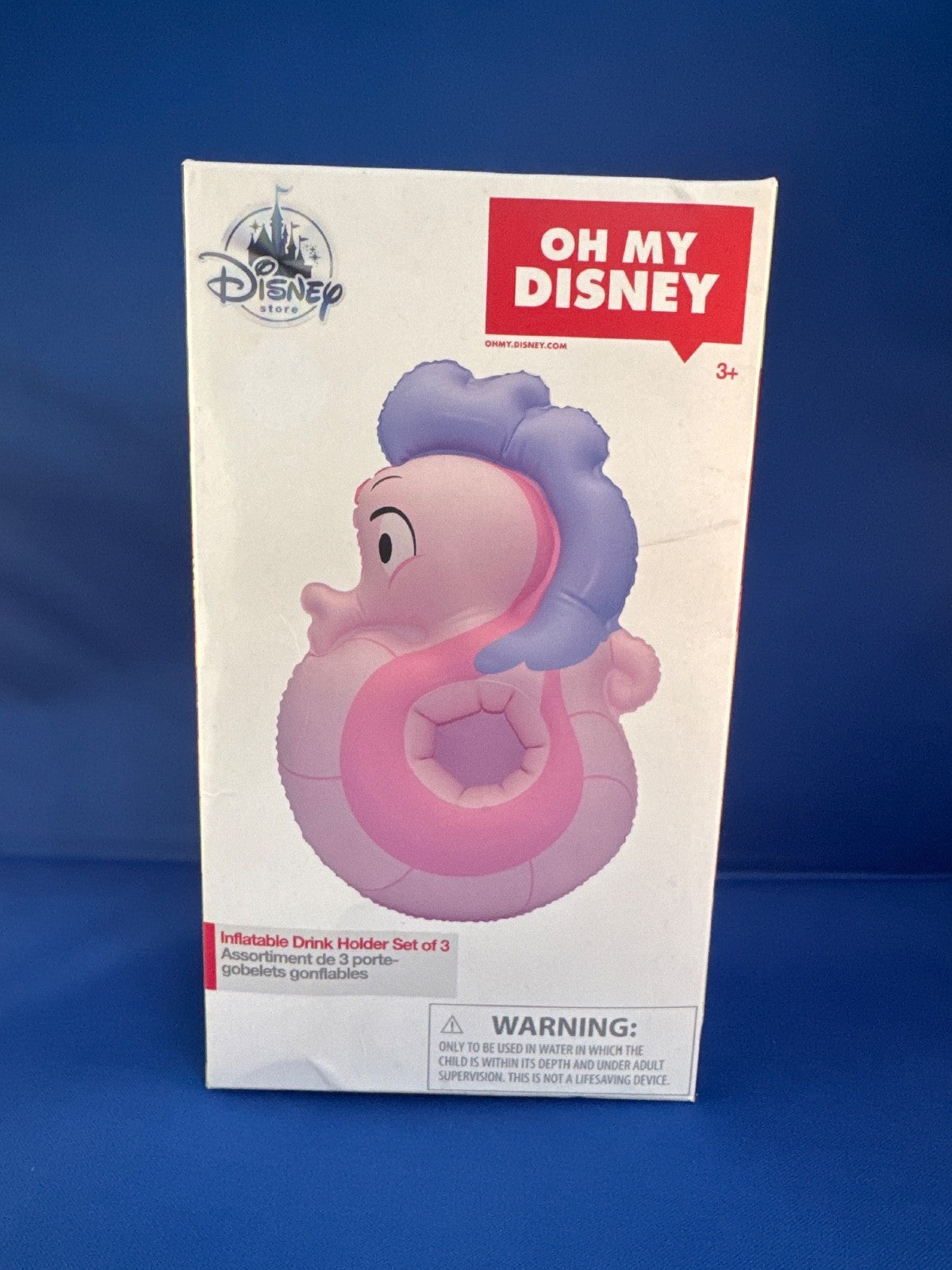 inflatable drink holder, Disney, the little mermaid