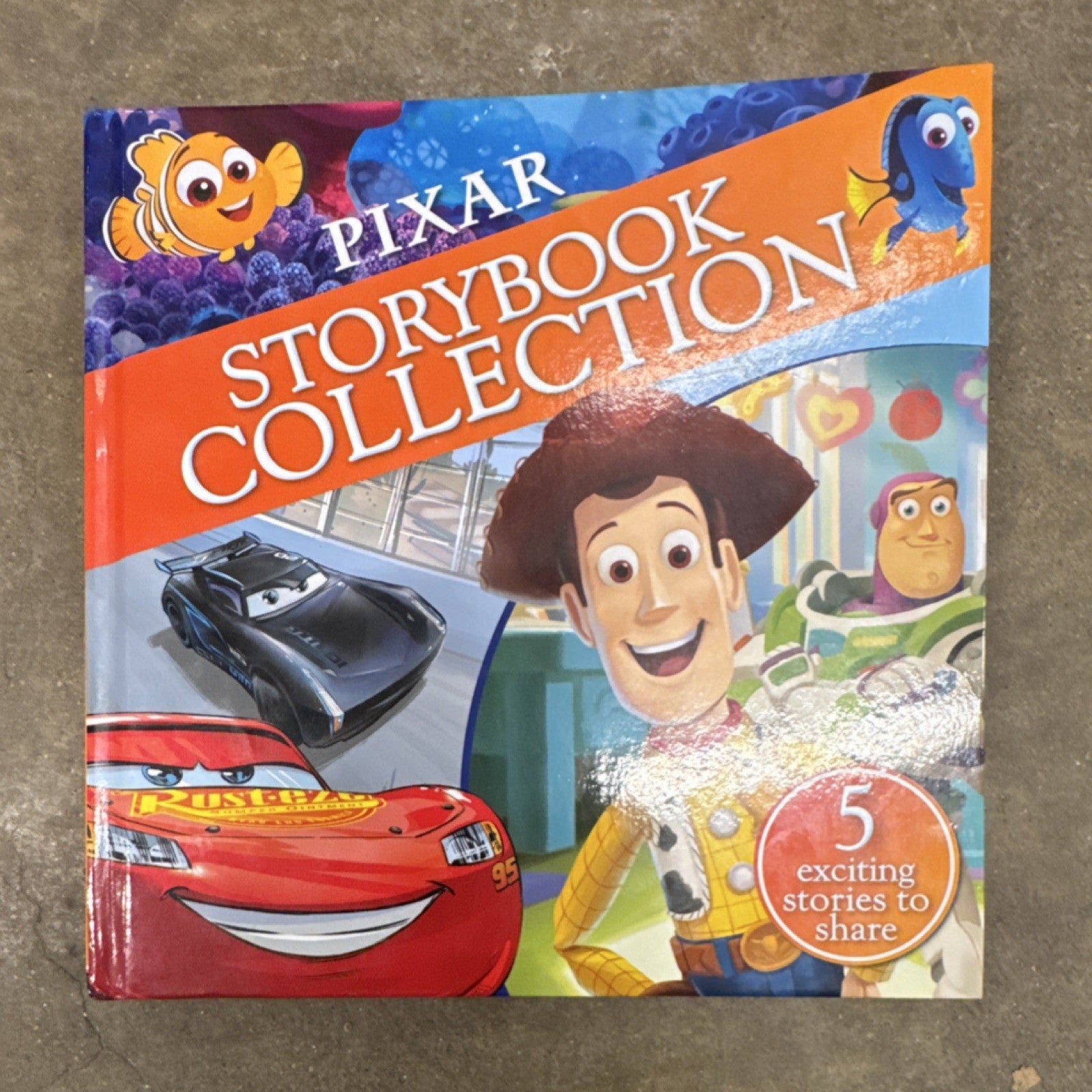 Disney Pixar Storybook Collection Finding Nemo Cars Toy Story Franchise book