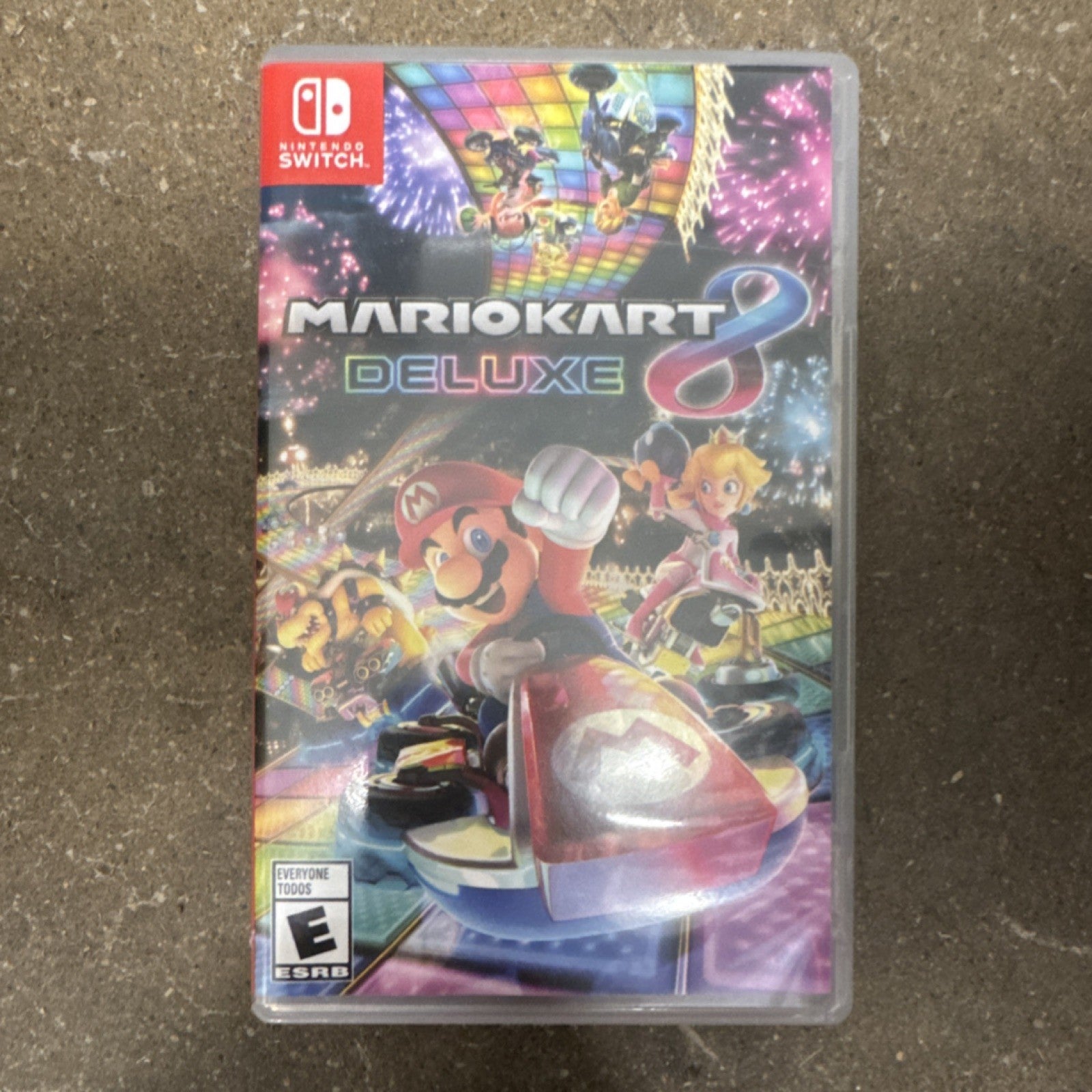 Nintendo Mario Kart 8 Deluxe Multiplayer Racing Game Nintendo Switch EMPTY CASE