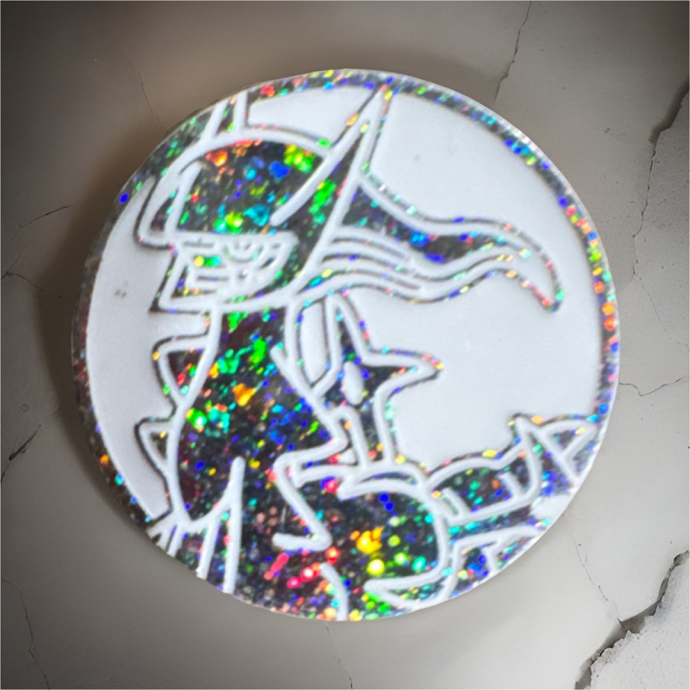 Nintendo Holofoil Embossed Flip Coin Pokémon TCG Arceus Collectible