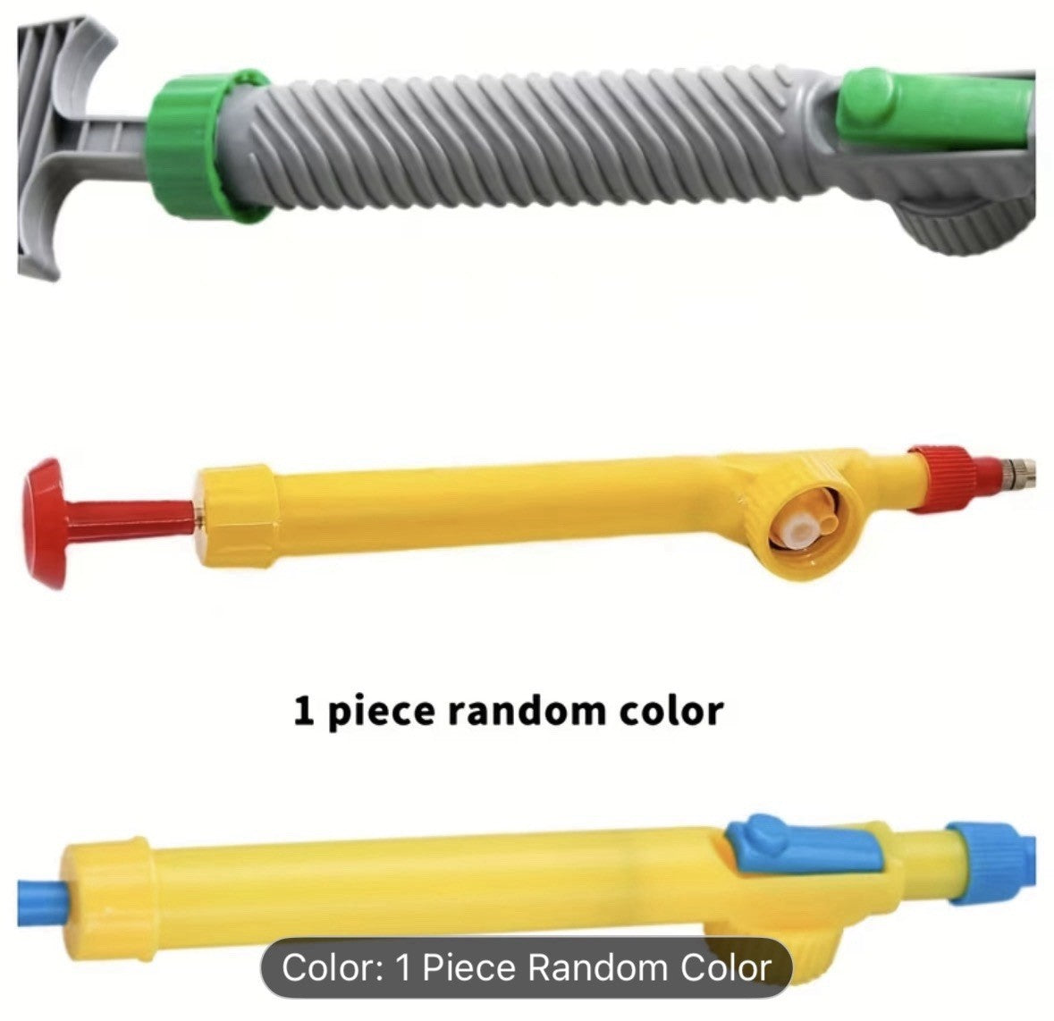 Adjustable Plastic Water Gun Sprayer for Standard Bottles, Outdoor, Multi-Color