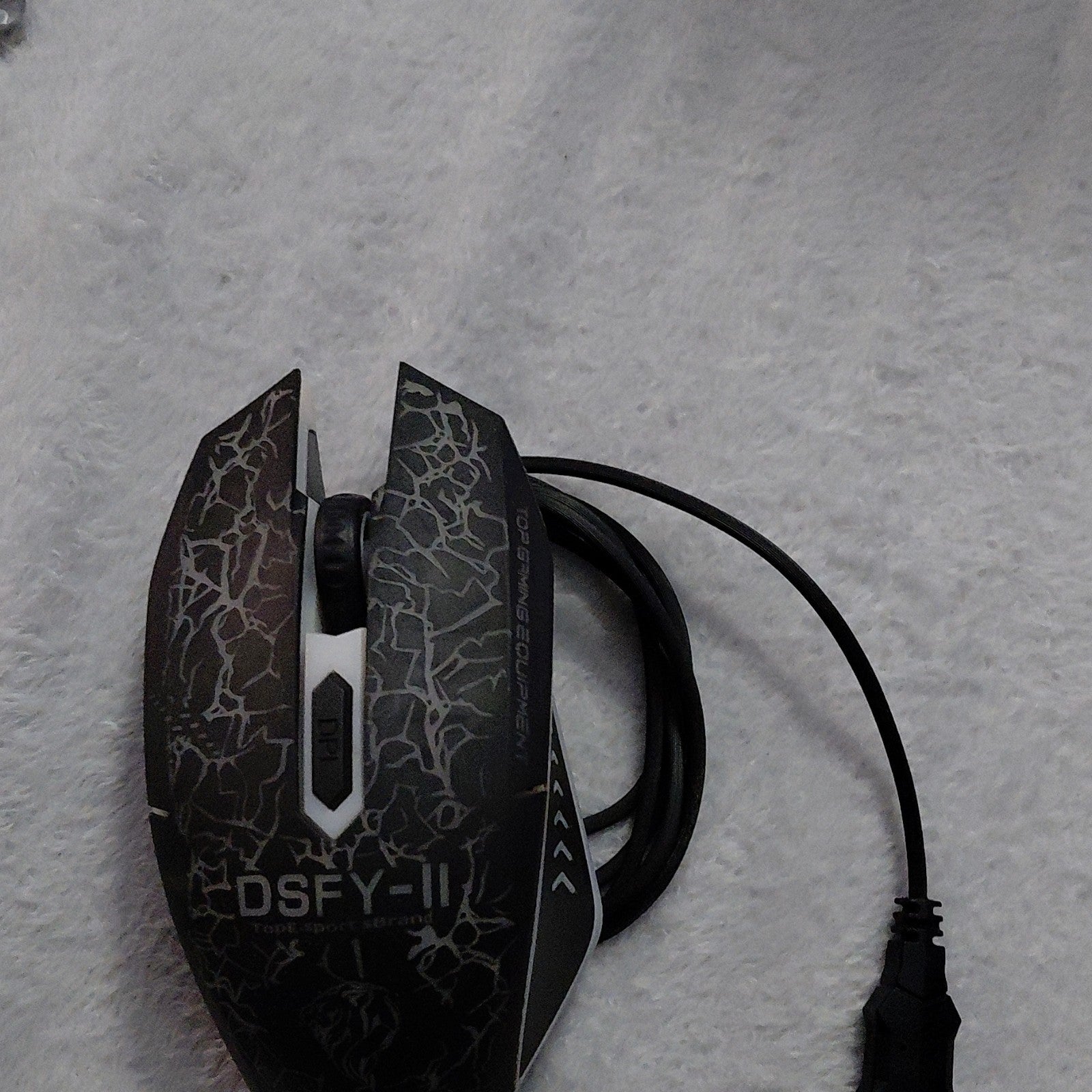 TopE-sport sBrand DSFY-II Wired Optical Gaming Mouse DPI Button Ergonomic Black