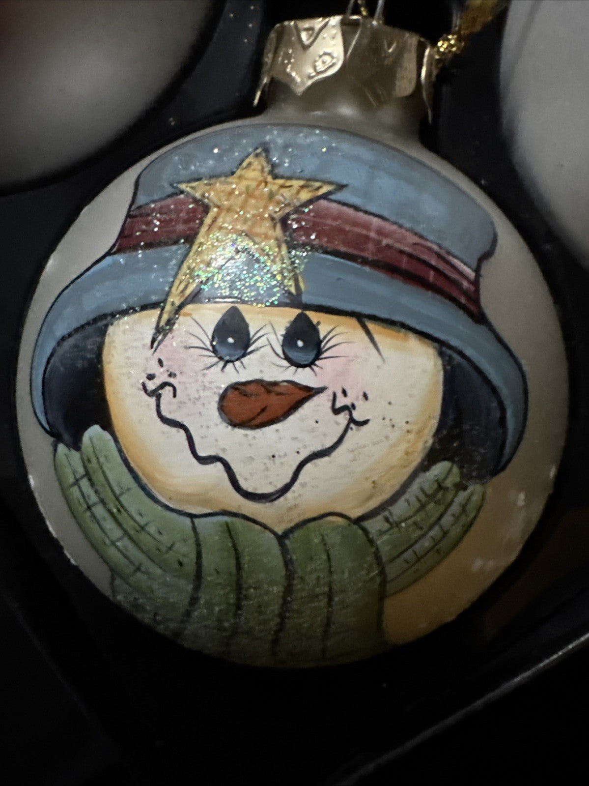 Snowman Christmas Ornaments 6-pack