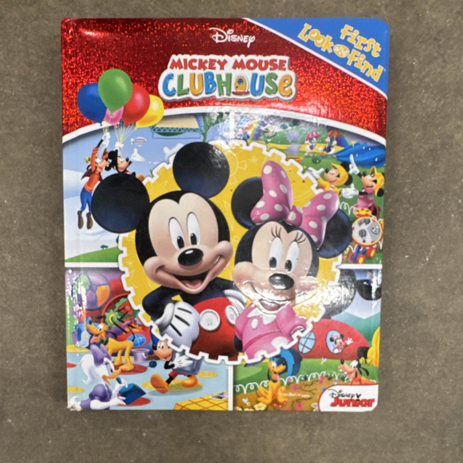 Disney Mickey Mouse Clubhouse First Look and Find Book Disney Junior Franchise
