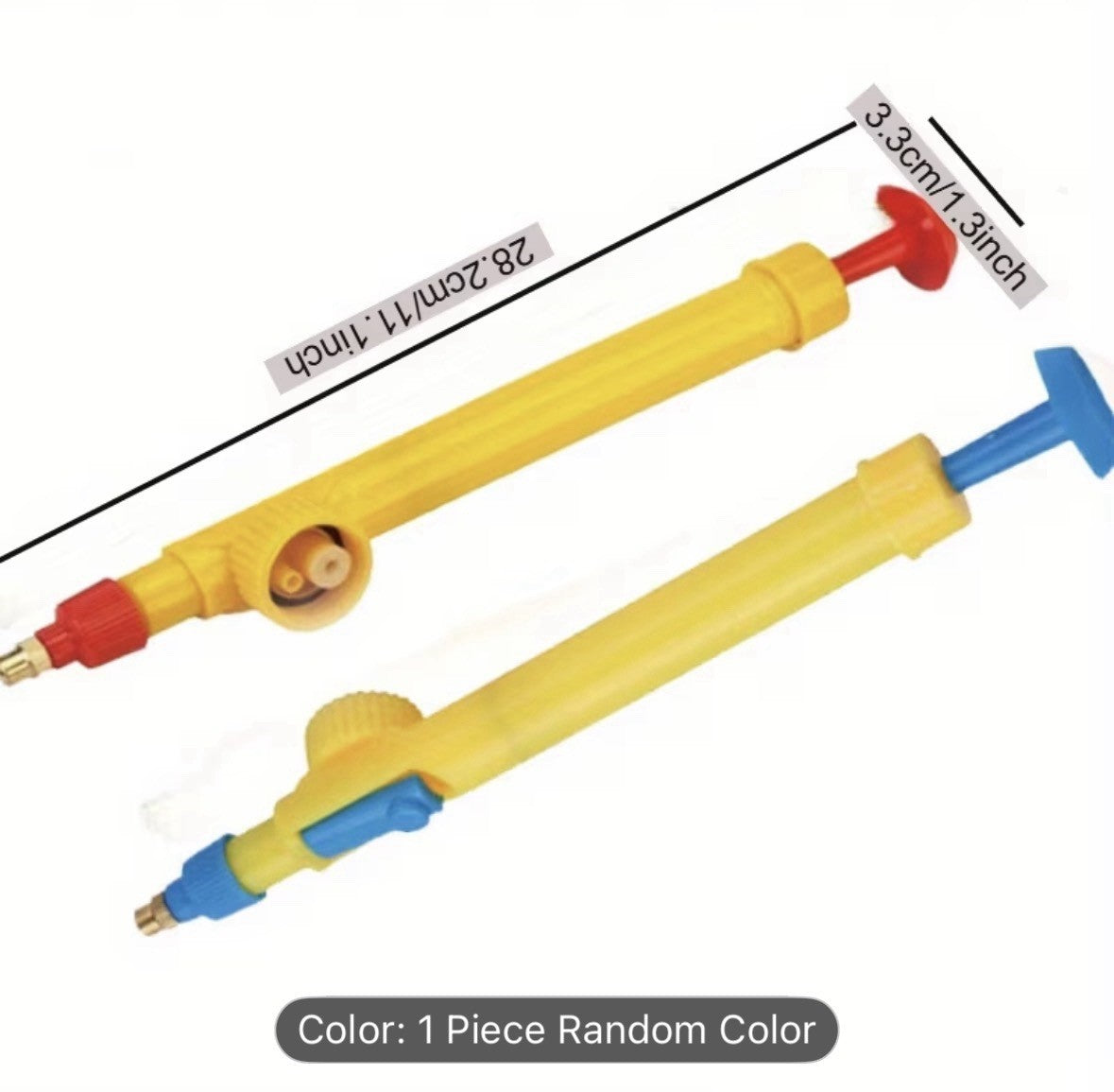 Adjustable Plastic Water Gun Sprayer for Standard Bottles, Outdoor, Multi-Color