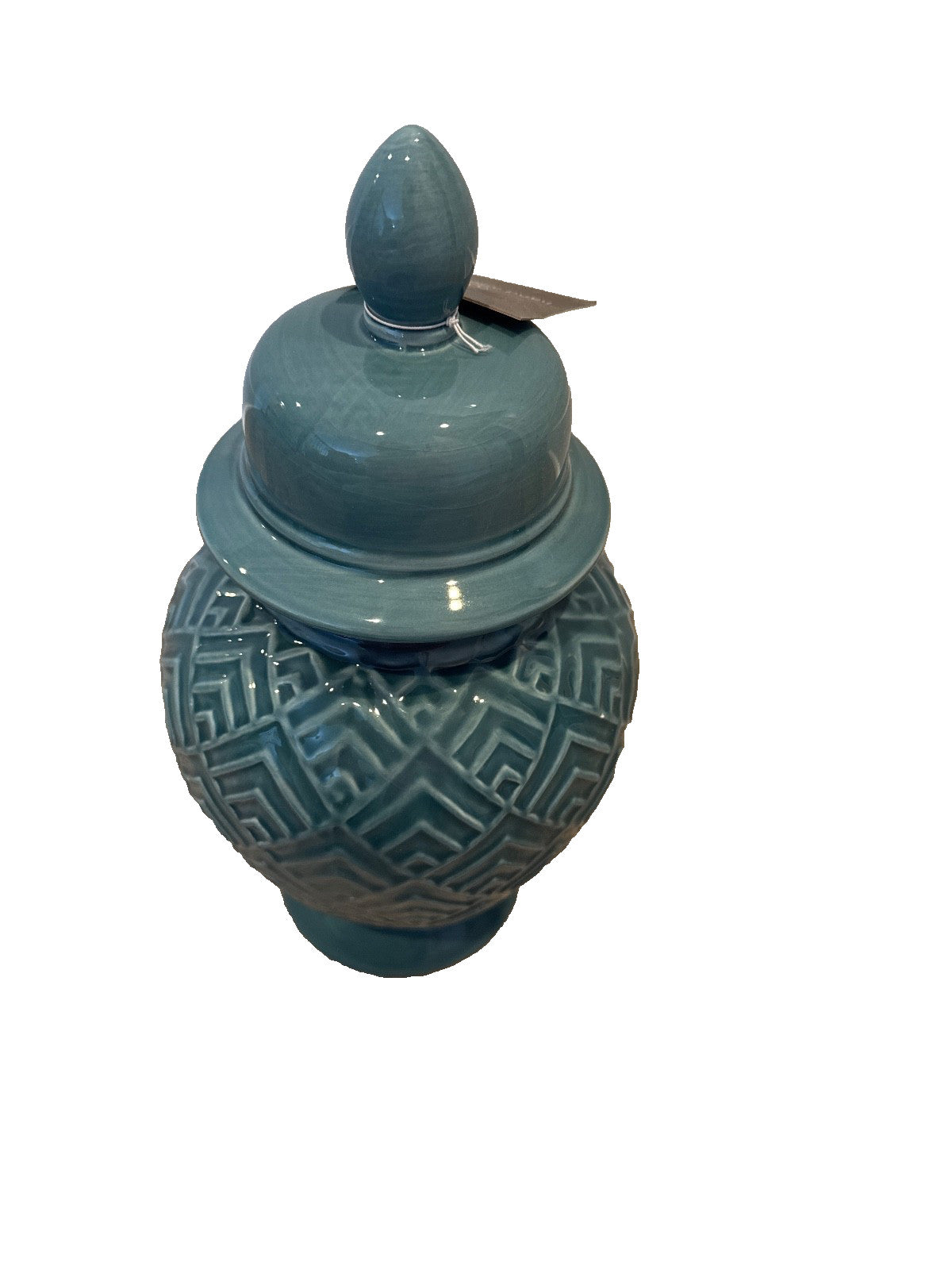 Blue Ginger jar, hand and earth, Apropos home collection