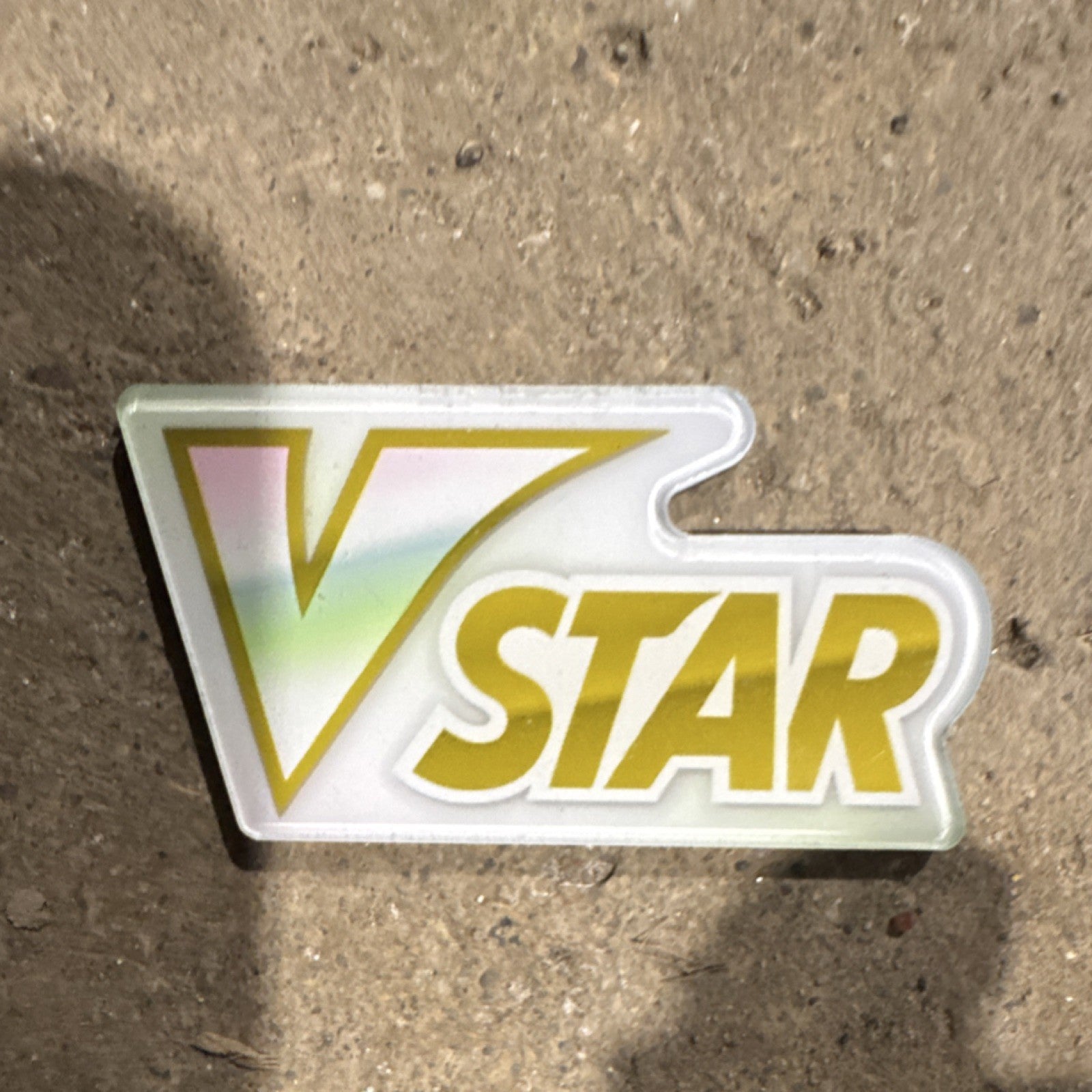 Pokémon VSTAR Gaming Counter CCG Counters White Gold Plastic Accessory