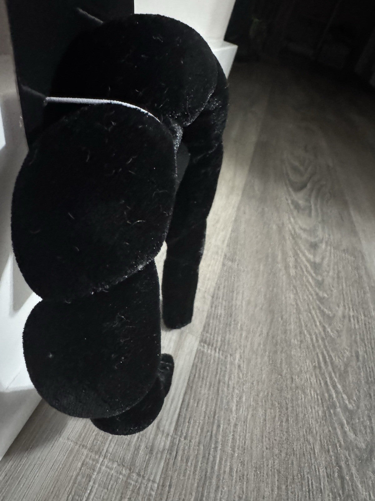 4 pack Fashion Accessories Velvet Padded Headbands Set Pink Burgundy Magenta