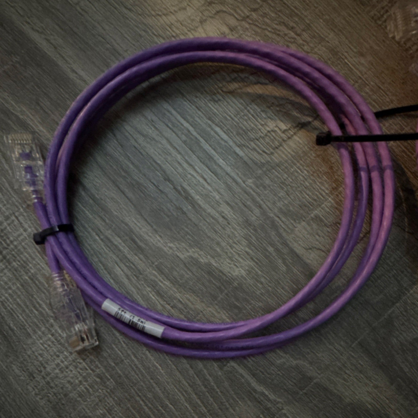 Cat 6, Purple Ethernet Patch Cable RJ-45 to RJ-45 Universal