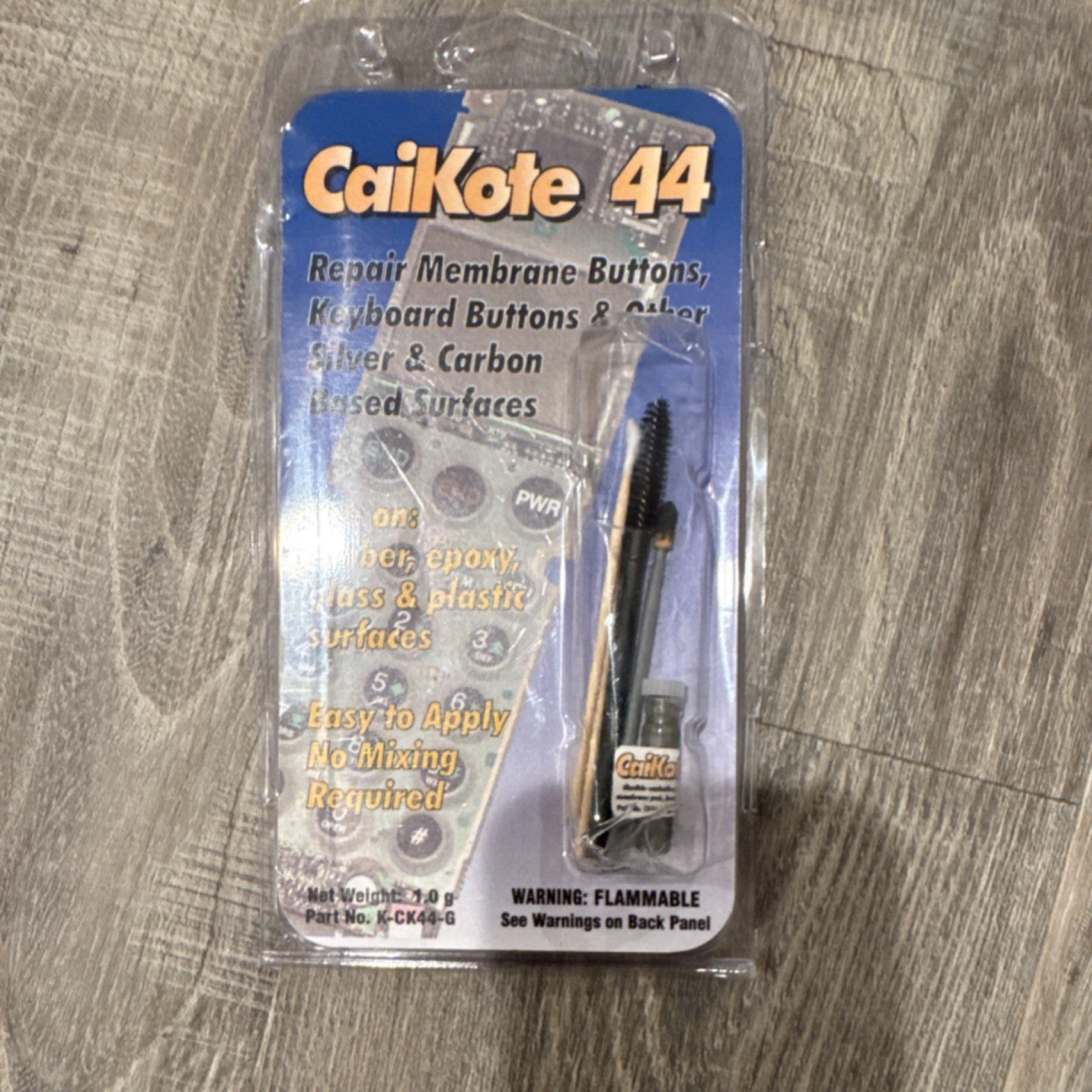 CaiKote 44 Repair Membrane Buttons, Keyboard Buttons & Other Silver & Carbon