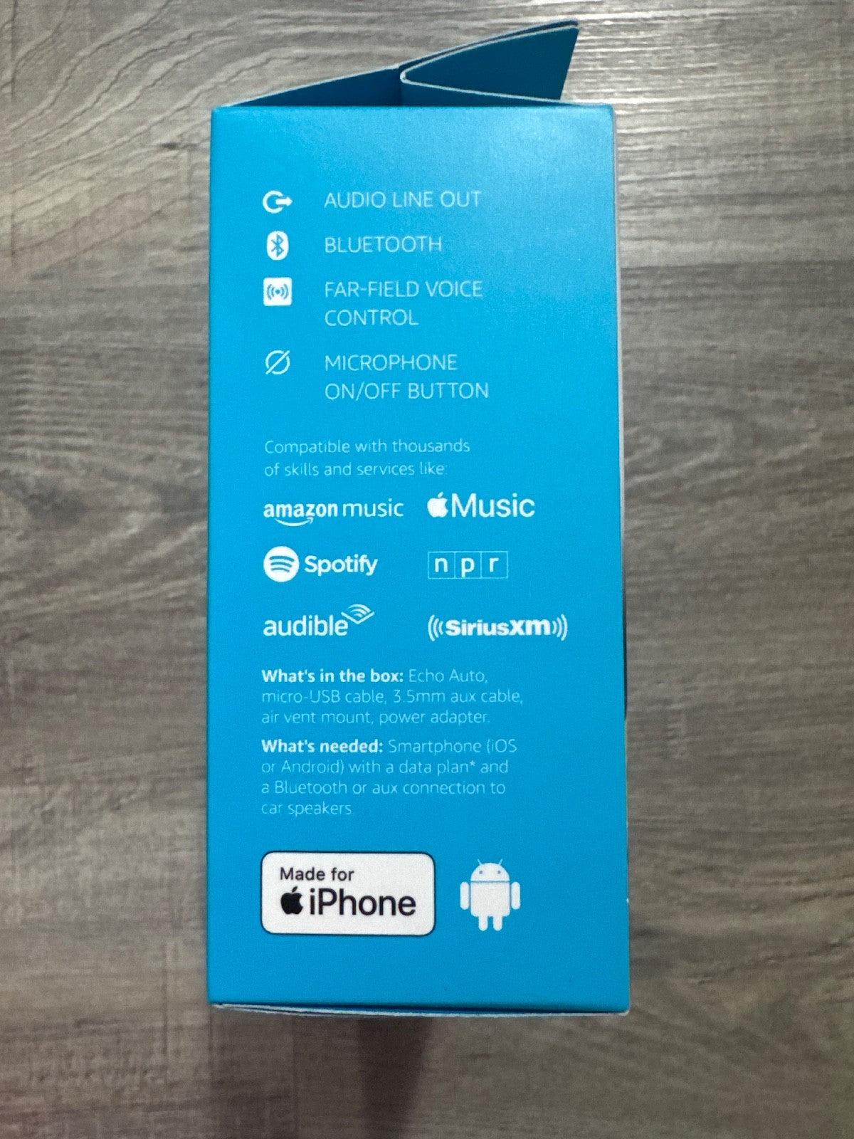 Amazon BP39CN Echo Auto Smart Assistant - Black for your car + Alexa