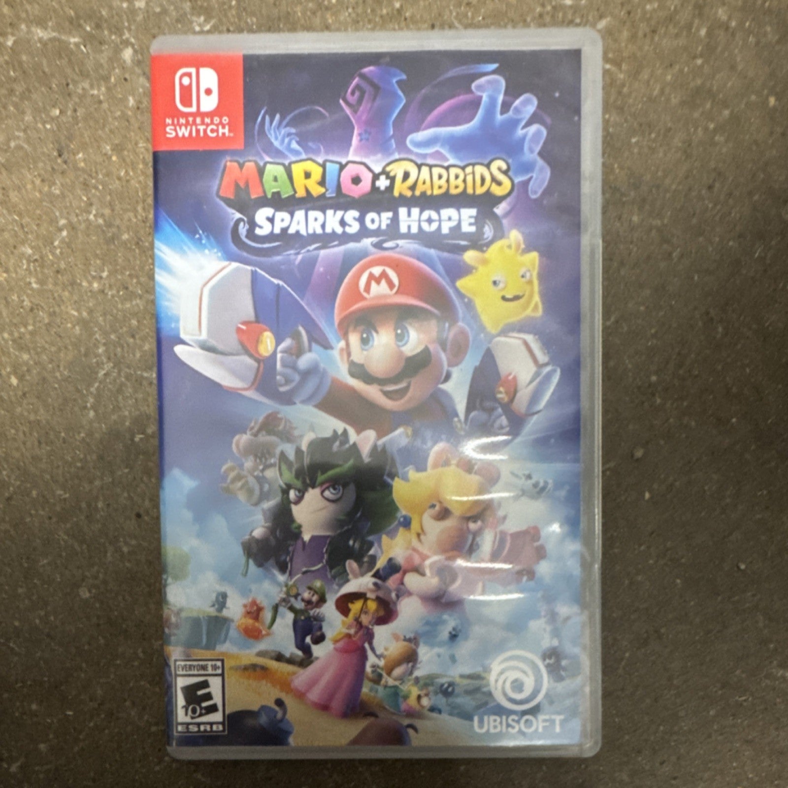 Ubisoft Mario + Rabbids Sparks of Hope Strategy Nintendo Switch EMPTY CASE
