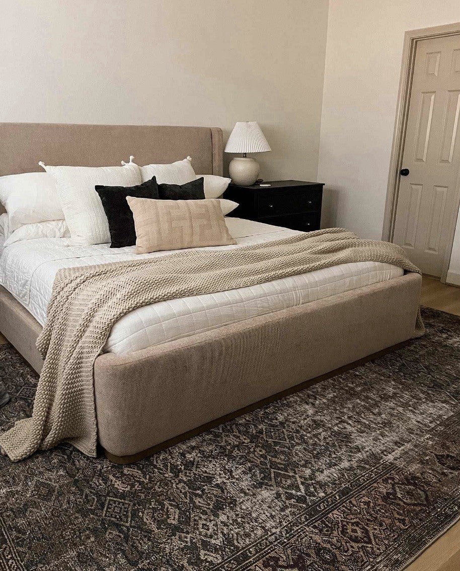 Velvet Square Throw Pillow Navy Blue Modern Solid Indoor Home Accent