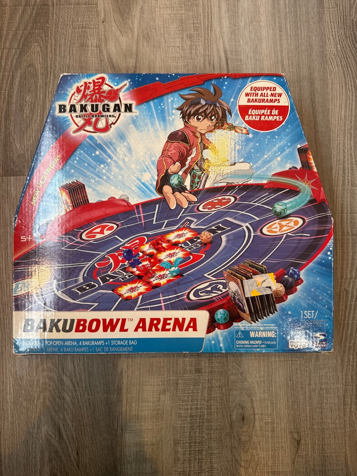 Bakugan Battle Brawlers BakuBowl Arena Sega Toys w/ Exclusive Bakugan