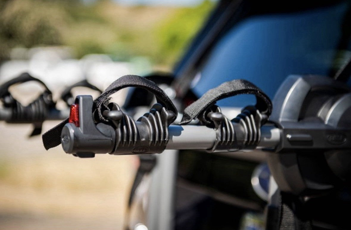 Bell Bicycle Trunk Rack 2-Bike Rack Black Red Protective Padding for Cars & SUVs