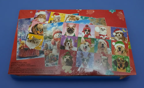 100 Piece Jigsaw Puzzles. 4 Puzzles. Kids Age 3 And Up. Dogs And Cats Super Cute