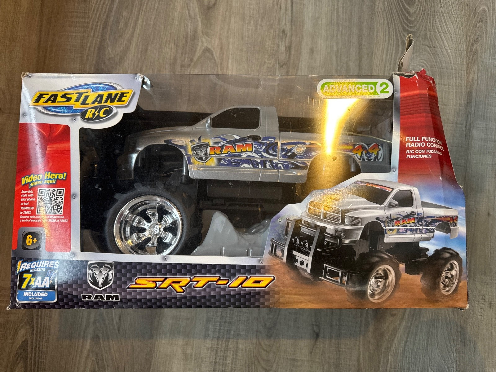 fast lane rc ram truck srt-10 advanced 2 new in box. ToysRus