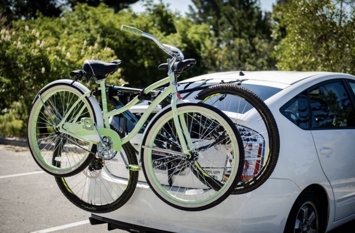 Bell Bicycle Trunk Rack 2-Bike Rack Black Red Protective Padding for Cars & SUVs